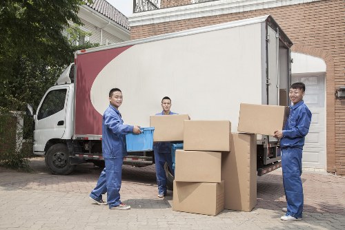 Flat removals planning in Brompton with careful loading for a local apartment move