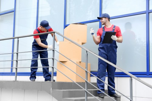 House removal service planning for a Brompton family relocation