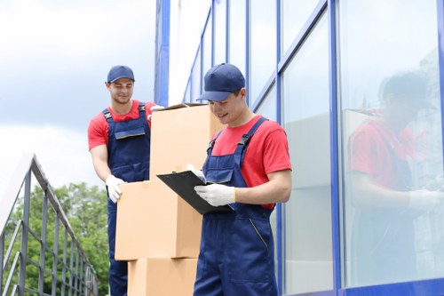 Furniture pick-up service helping a Brompton home clear bulky items