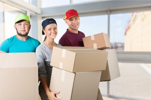 Service quality review process for a man and a van provider