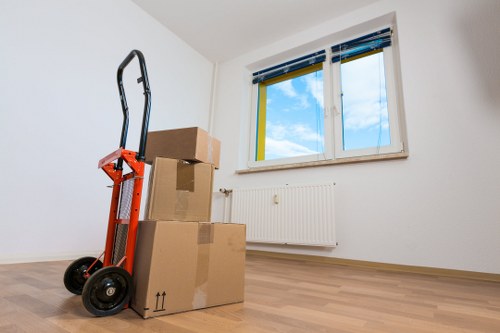 Office and furniture relocation support for same day moves in Brompton